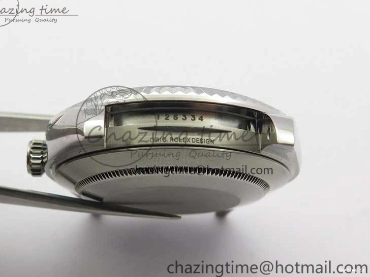 1219 DateJust 41mm 126334 SS BP Maker 1:1 Best Edition New Version Gray Roman Dial on Jubilee Bracelet Reliable 3035